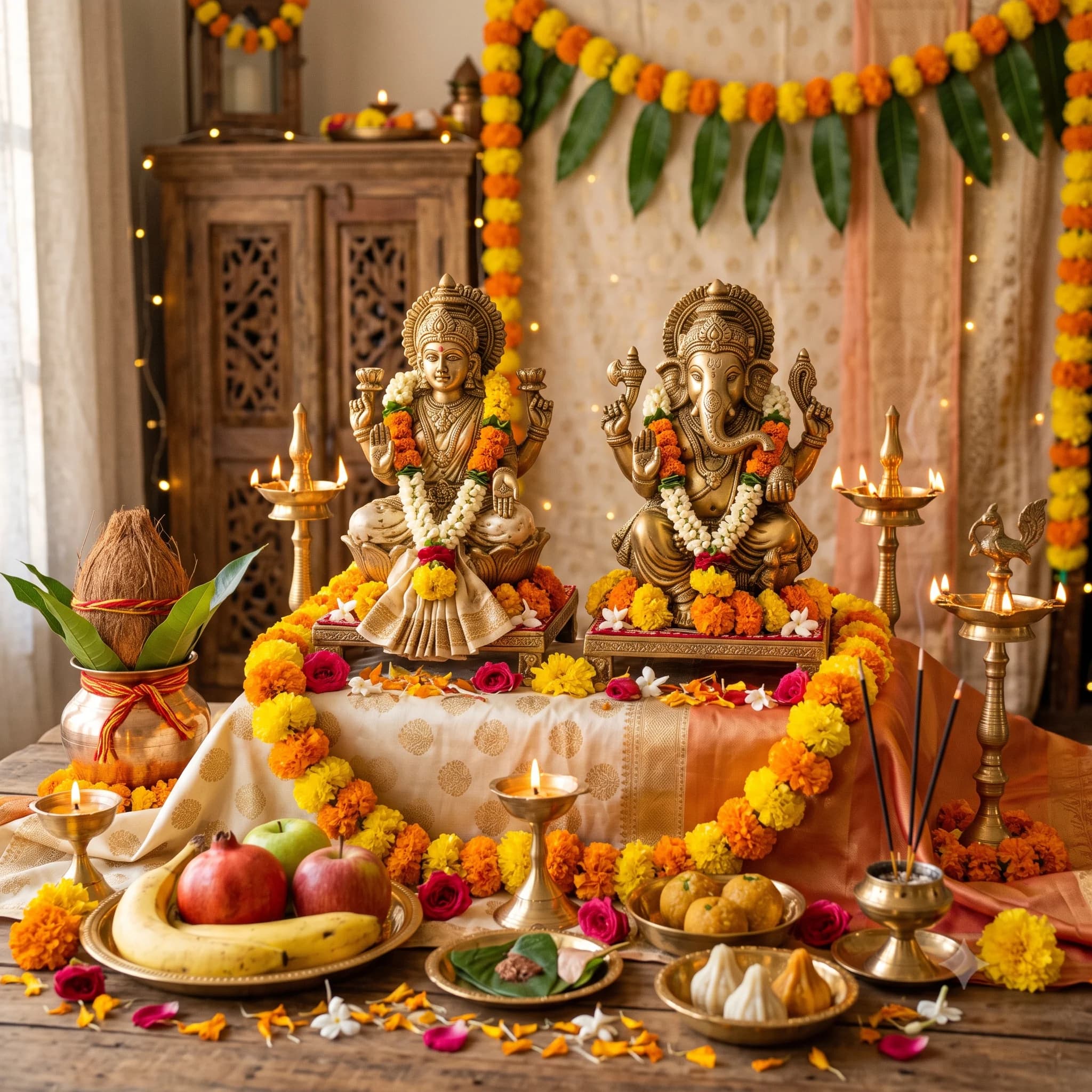 Lakṣmī–Gaṇeśa pooja Samagri Kit