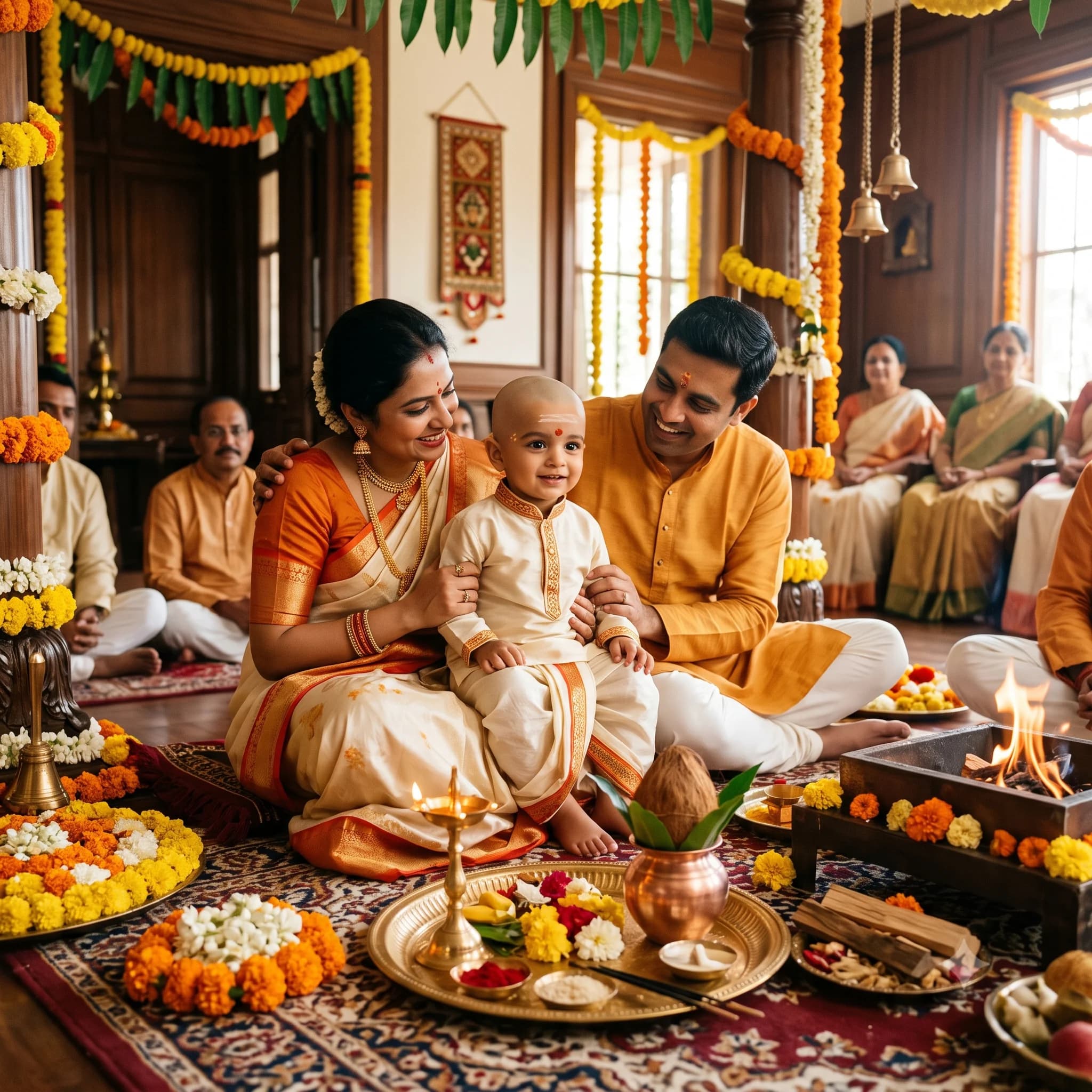 Mundan · Nāmakaraṇa Samagri Kit